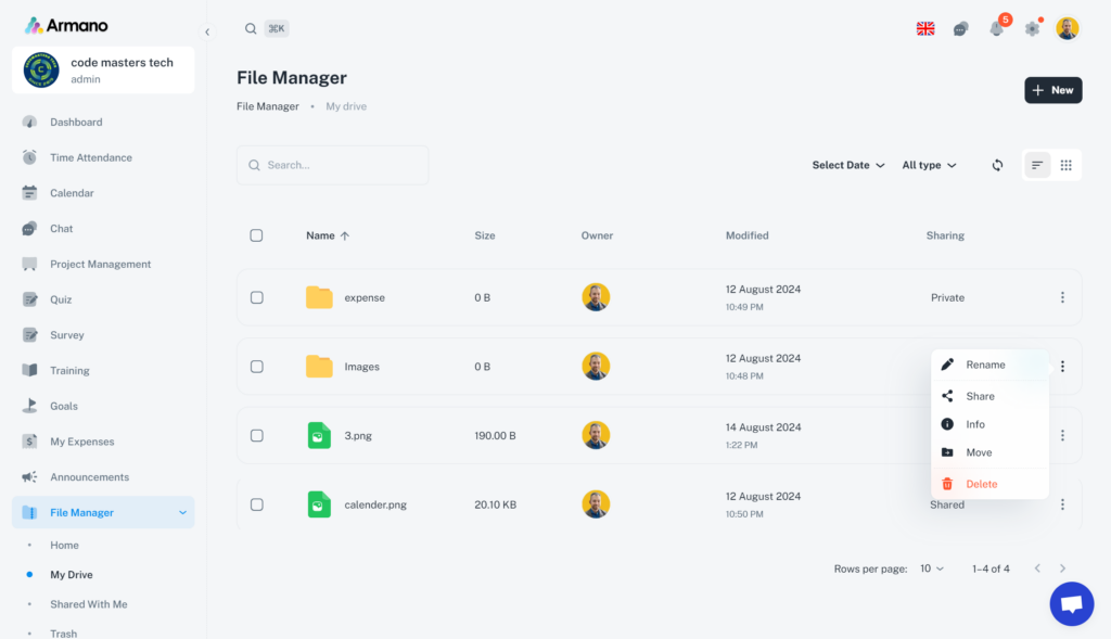 Armano File Manager